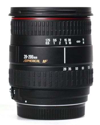 Sigma 28-200mm F/3.5-5.6 for Canon EF Film Cameras only (USED)