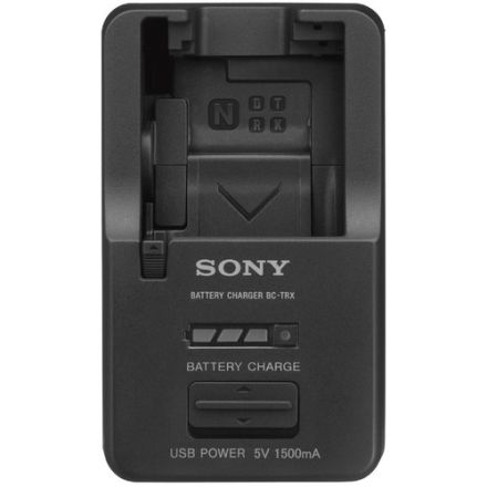 Sony BC-TRX Battery Charger for NP-BN1, NP-BG1, NP-FG1, NP-FT1, NP-FR1, NP-FE1, NP-BX1 Batteries