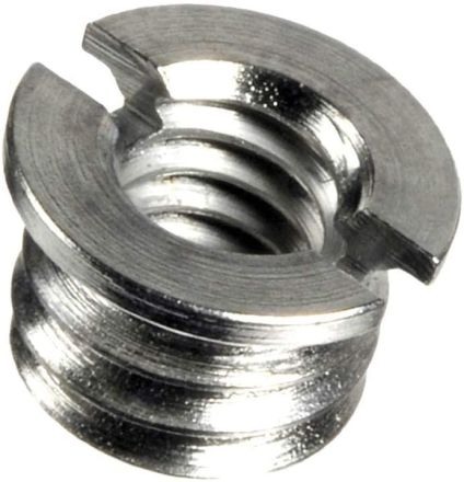Stainless Steel 3/8" to 1/4" Screw Adapter