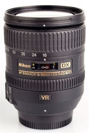 Nikon AF-S 16-85mm 3.5-5.6G AF-S DX ED VR (USED)