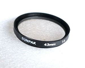 Sunpak 43mm UV Filter 