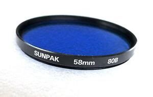 SunPak 55mm 80B Filter