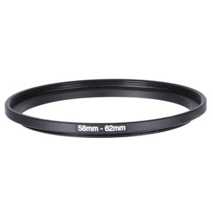 58mm to 62mm Step up ring