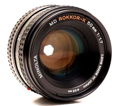 Minolta 50mm F/1.7 MC Rokkor-X (USED) 