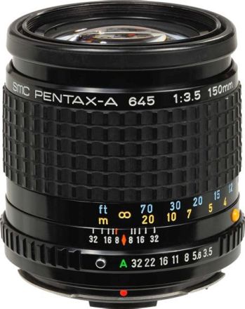 Pentax 150mm F/3.5 SMC A Lens For Pentax 645 (USED)