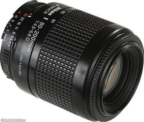 Nikon AF Nikkor 80-200mm F/4.5-5.6 D (USED)