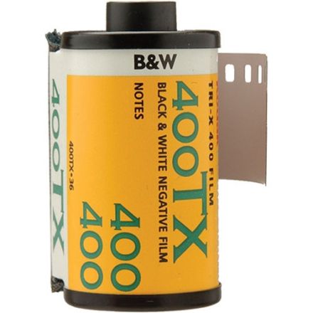 Kodak Professional Tri-X 400 B&W Negative Film (35mm Roll Film, 36 Exposures) 