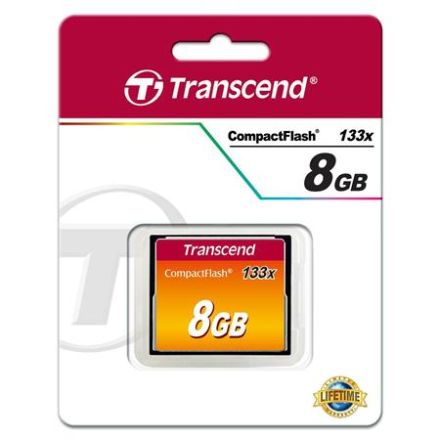 Transcend 8GB 133x High Speed CF Memory Card